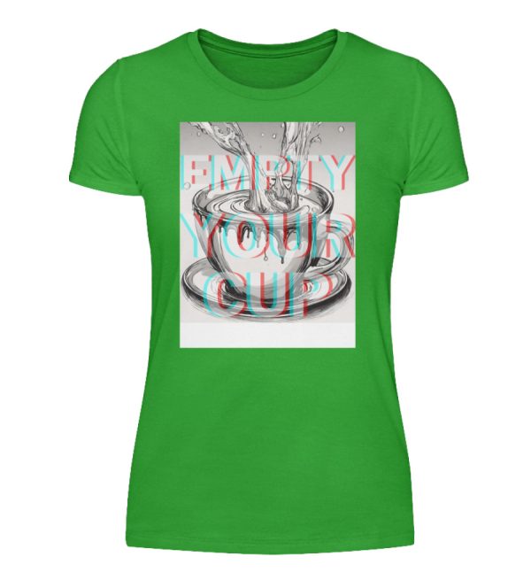 Empty Your Cup - Women Basic Shirt-2468