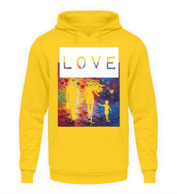 Love Heals Empowers Unites - Unisex Hoodie-1774