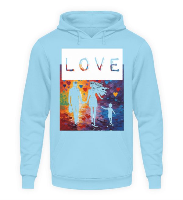 Love Heals Empowers Unites - Unisex Hoodie-674