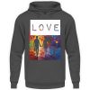 Love Heals Empowers Unites - Unisex Hoodie-1762