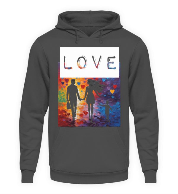 Love Heals Empowers Unites - Unisex Hoodie-1762