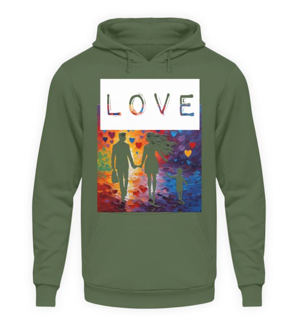 Love Heals Empowers Unites - Unisex Hoodie-7267