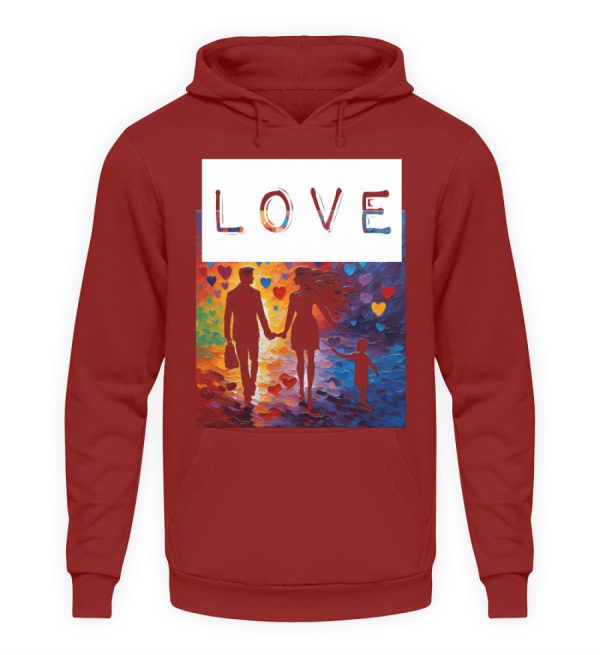 Love Heals Empowers Unites - Unisex Hoodie-1503