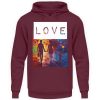Love Heals Empowers Unites - Unisex Hoodie-839