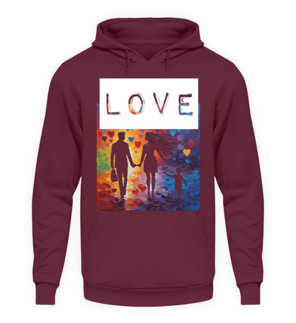 Love Heals Empowers Unites - Unisex Hoodie-839