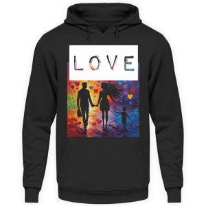 Love Heals Empowers Unites - Unisex Hoodie-639