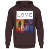 Love Heals Empowers Unites - Unisex Hoodie-1604