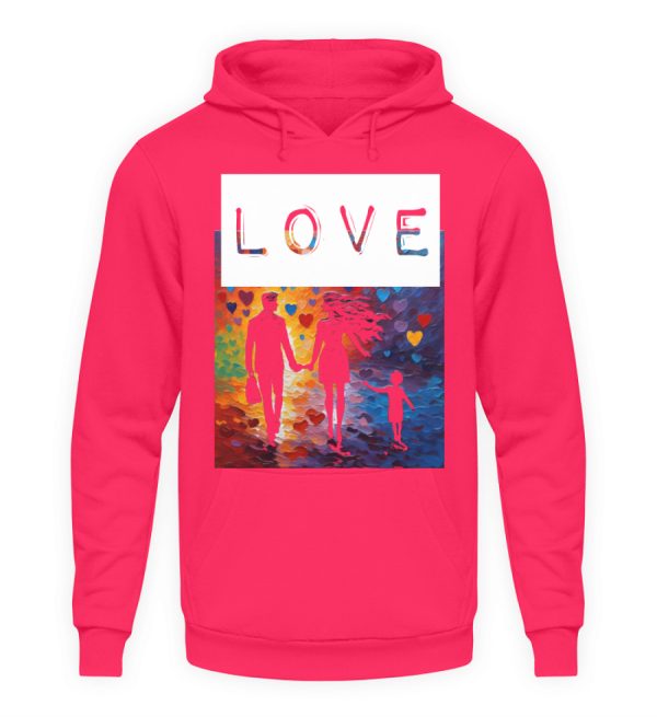 Love Heals Empowers Unites - Unisex Hoodie-1610