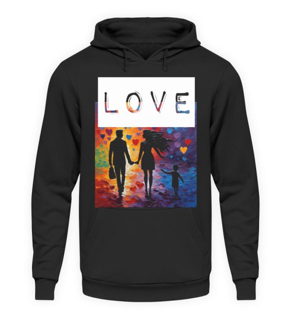 Love Heals Empowers Unites - Unisex Hoodie-639