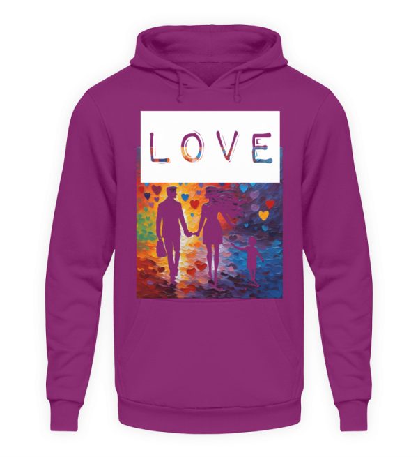 Love Heals Empowers Unites - Unisex Hoodie-1658