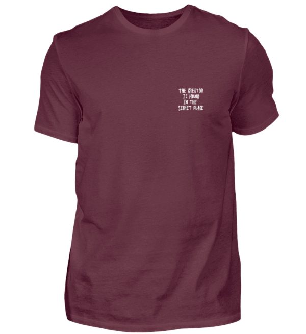 The Creator is found in the Secret place - Men Basic Shirt-839