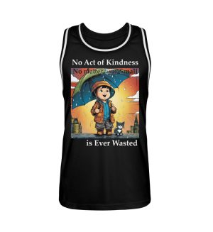 No Act of Kindness No Matter How Small is Ever Wasted - Unisex Basketball Jersey-16