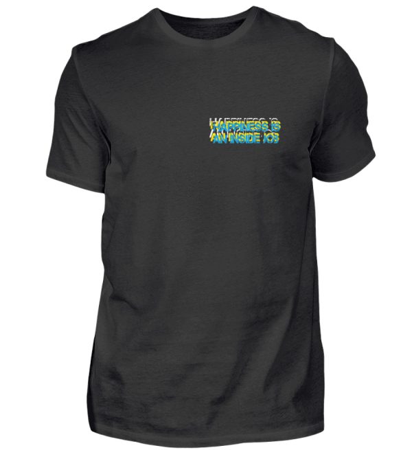 HAPPINESS IS AN INSIDE JOB - Men Basic Shirt-16