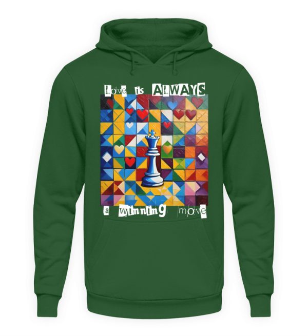 Love is always a winning move - Unisex Hoodie-833