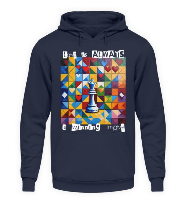 Love is always a winning move - Unisex Hoodie-1698