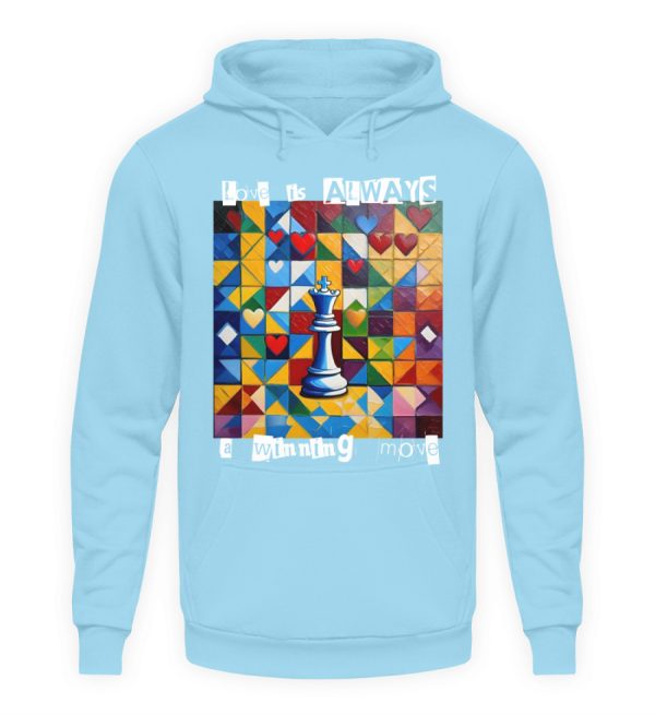 Love is always a winning move - Unisex Hoodie-674