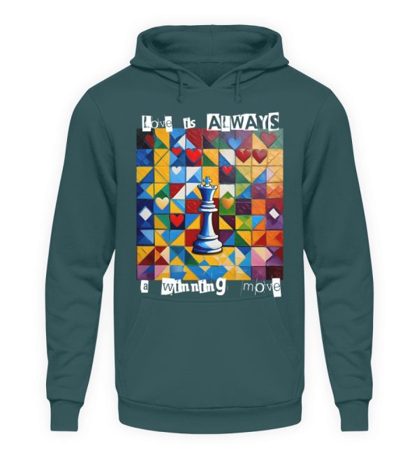 Love is always a winning move - Unisex Hoodie-1461