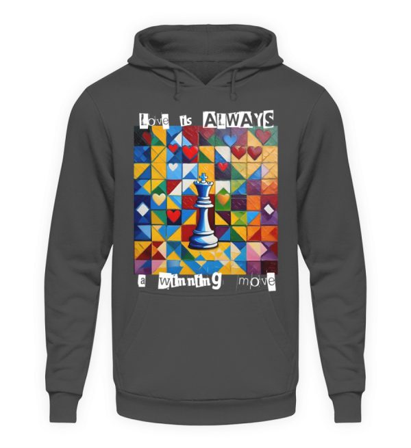 Love is always a winning move - Unisex Hoodie-1762