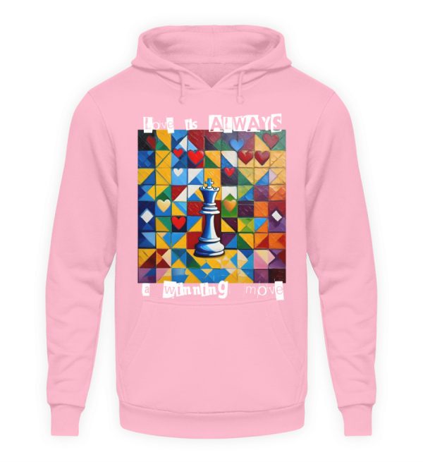 Love is always a winning move - Unisex Hoodie-1490