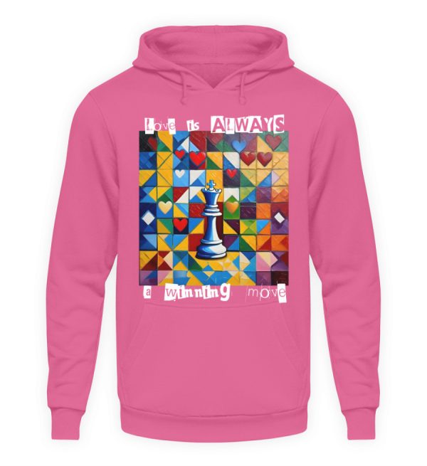 Love is always a winning move - Unisex Hoodie-1521