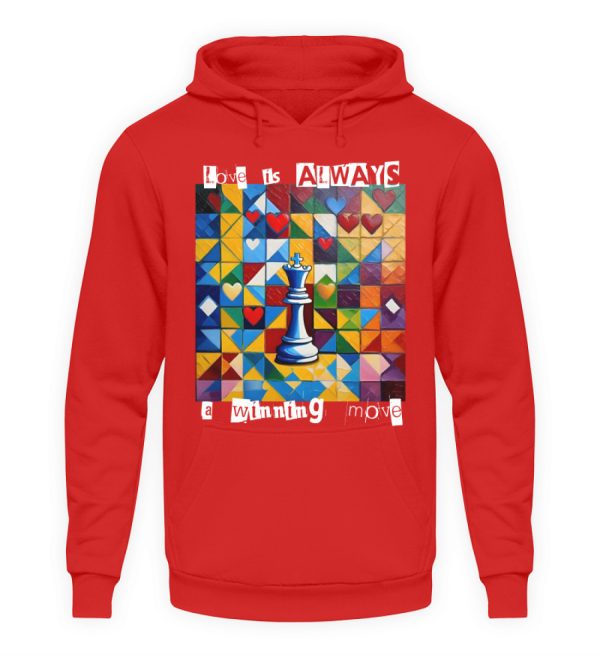 Love is always a winning move - Unisex Hoodie-1565