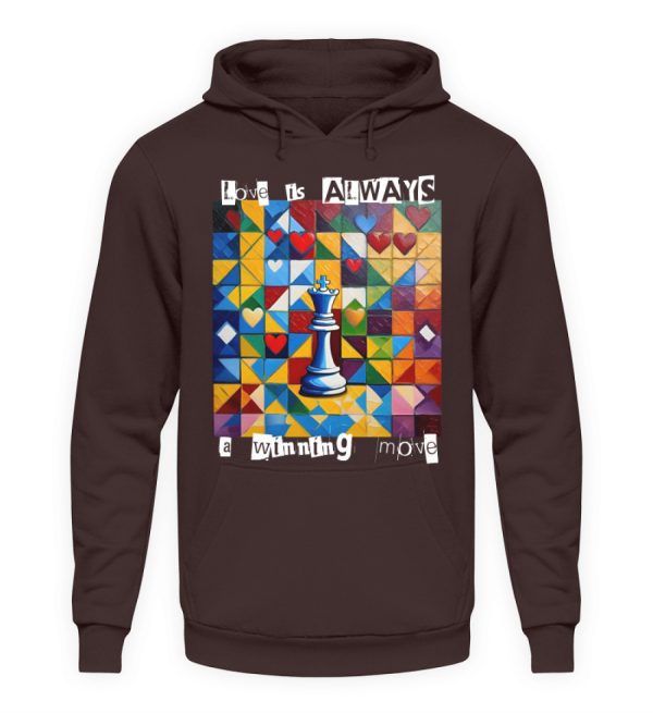 Love is always a winning move - Unisex Hoodie-1604