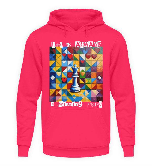 Love is always a winning move - Unisex Hoodie-1610