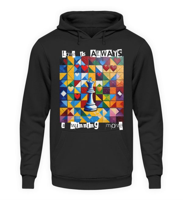 Love is always a winning move - Unisex Hoodie-639