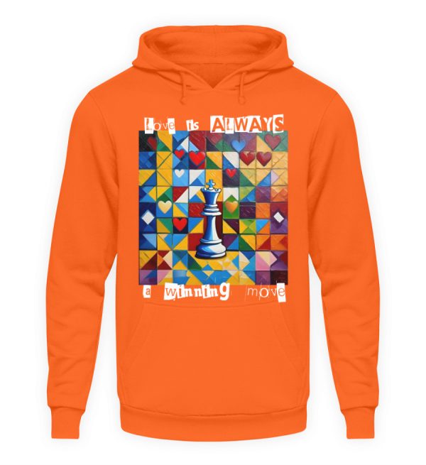 Love is always a winning move - Unisex Hoodie-1692