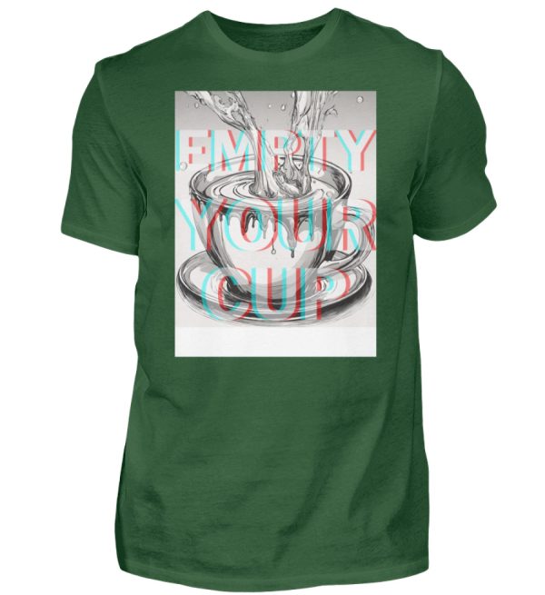 Empty Your Cup - Men Basic Shirt-833