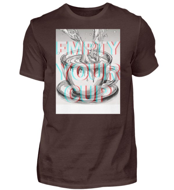 Empty Your Cup - Men Basic Shirt-1074