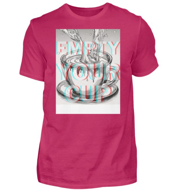 Empty Your Cup - Men Basic Shirt-1216