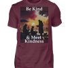 Be Kind And Meet Kindness - Men Basic Shirt-839