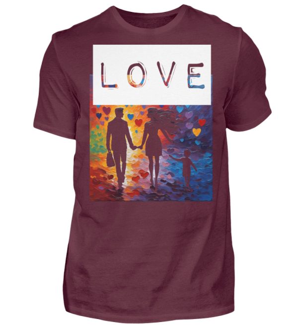 Love Heals Empowers Unites - Men Basic Shirt-839