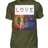 Love Heals Empowers Unites - Men Basic Shirt-1109