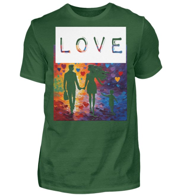 Love Heals Empowers Unites - Men Basic Shirt-833