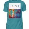 Love Heals Empowers Unites - Men Basic Shirt-1096