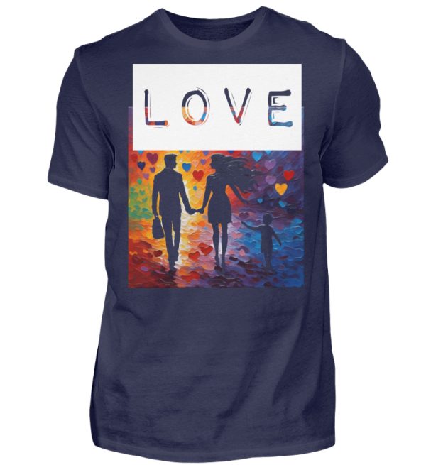 Love Heals Empowers Unites - Men Basic Shirt-198