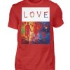 Love Heals Empowers Unites - Men Basic Shirt-4