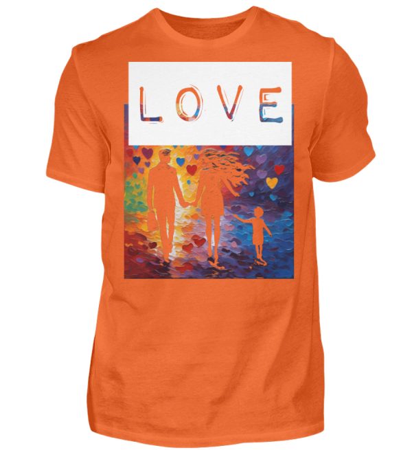 Love Heals Empowers Unites - Men Basic Shirt-1692