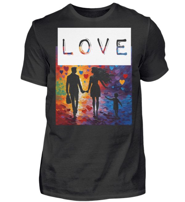 Love Heals Empowers Unites - Men Basic Shirt-16