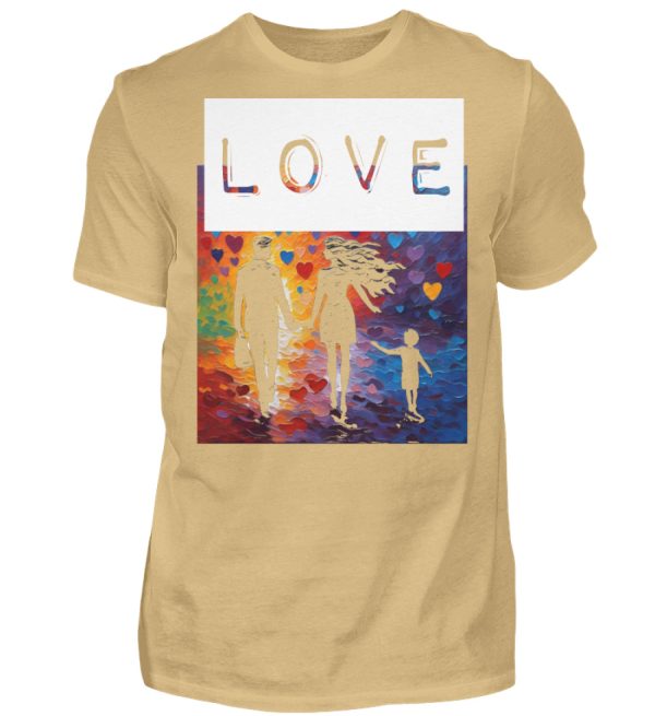 Love Heals Empowers Unites - Men Basic Shirt-224