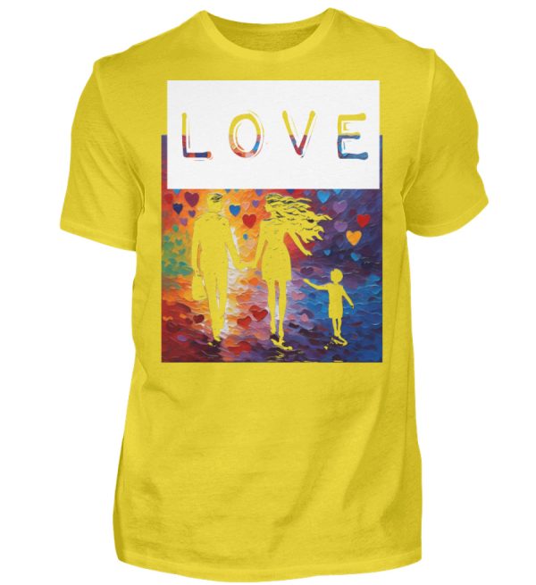 Love Heals Empowers Unites - Men Basic Shirt-1102