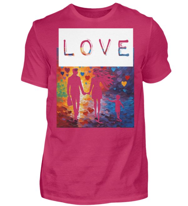 Love Heals Empowers Unites - Men Basic Shirt-1216