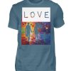 Love Heals Empowers Unites - Men Basic Shirt-1230