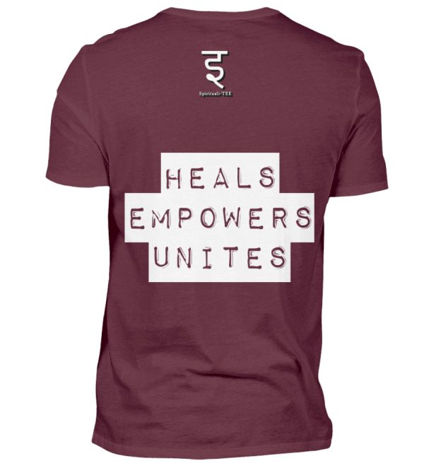 Love Heals Empowers Unites - Men Basic Shirt-839