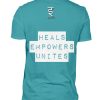 Love Heals Empowers Unites - Men Basic Shirt-1242