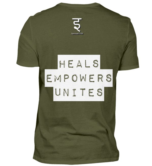 Love Heals Empowers Unites - Men Basic Shirt-1109