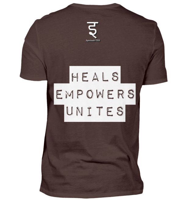 Love Heals Empowers Unites - Men Basic Shirt-1074