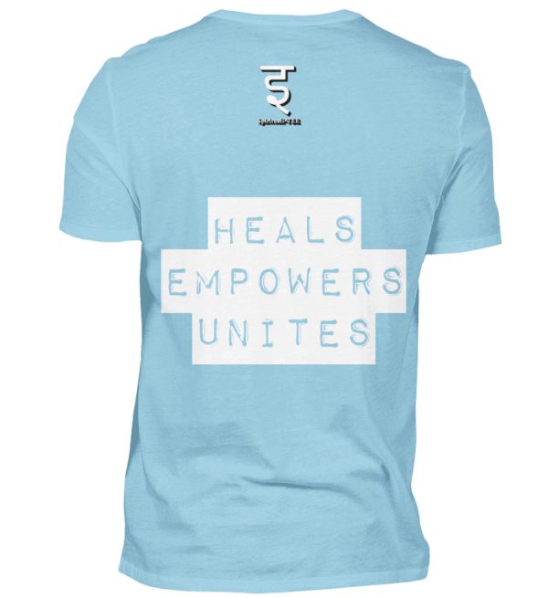 Love Heals Empowers Unites - Men Basic Shirt-674